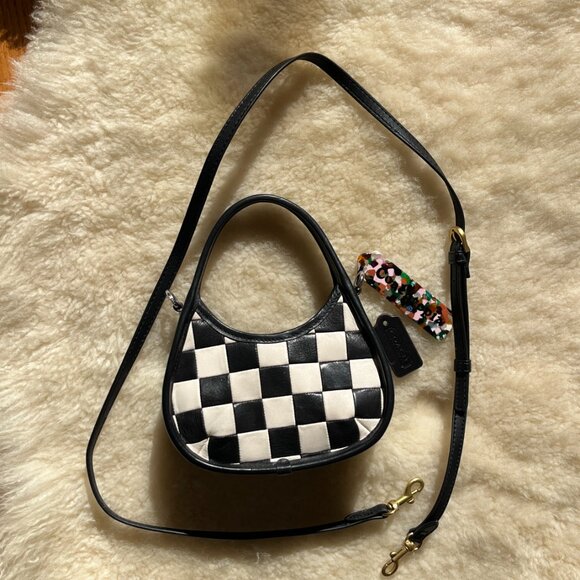 COACH BAG - Mini Ergo - Checkered Leather - Picture 4 of 14